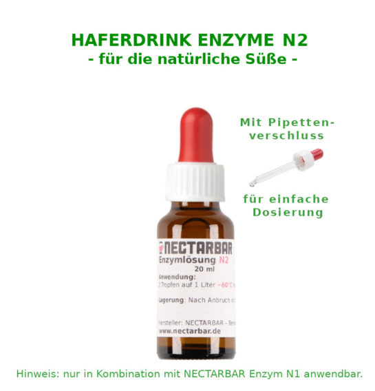 Haferdrink Fermentation - Enzym N2 für die Süße