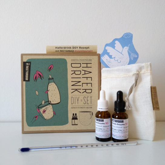 Haferdrink DIY Set komplett mit Thermometer