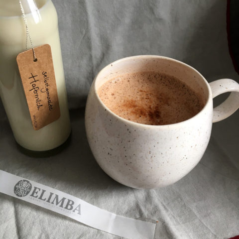 Hafermilch mit Elimba Kakao