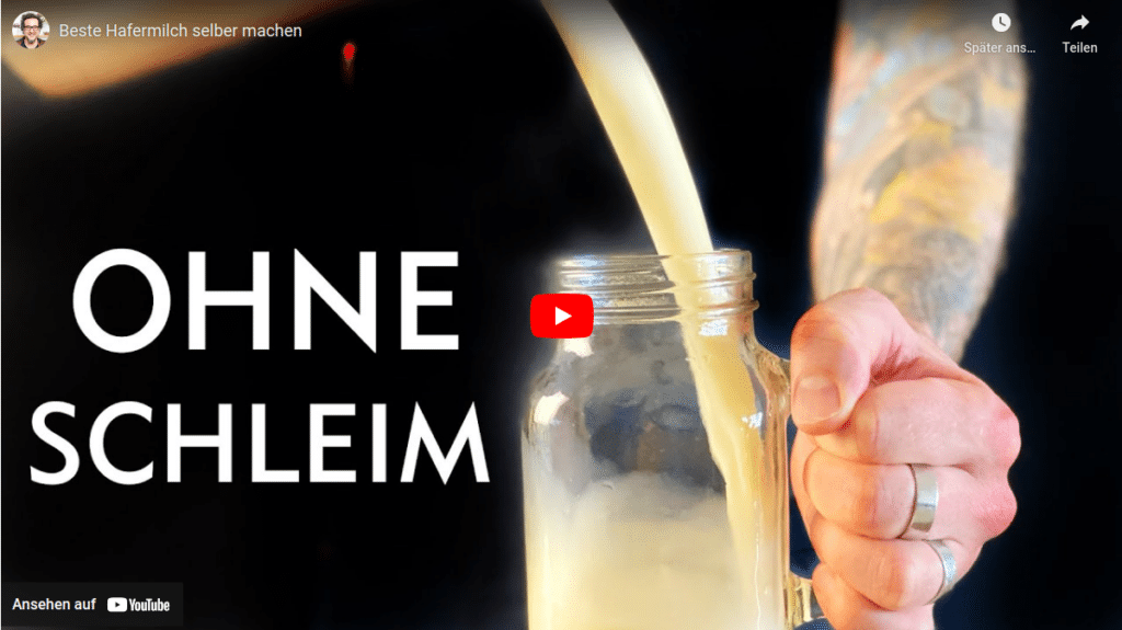 Video: Ken kocht beste Hafermilch ohne Schleim
