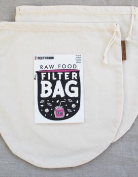 Nectarbar Nussmilchbeutel Baumwolle Doppelpack